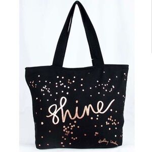 Radley Shine Gold Metallic Shopper Tote Handbag New